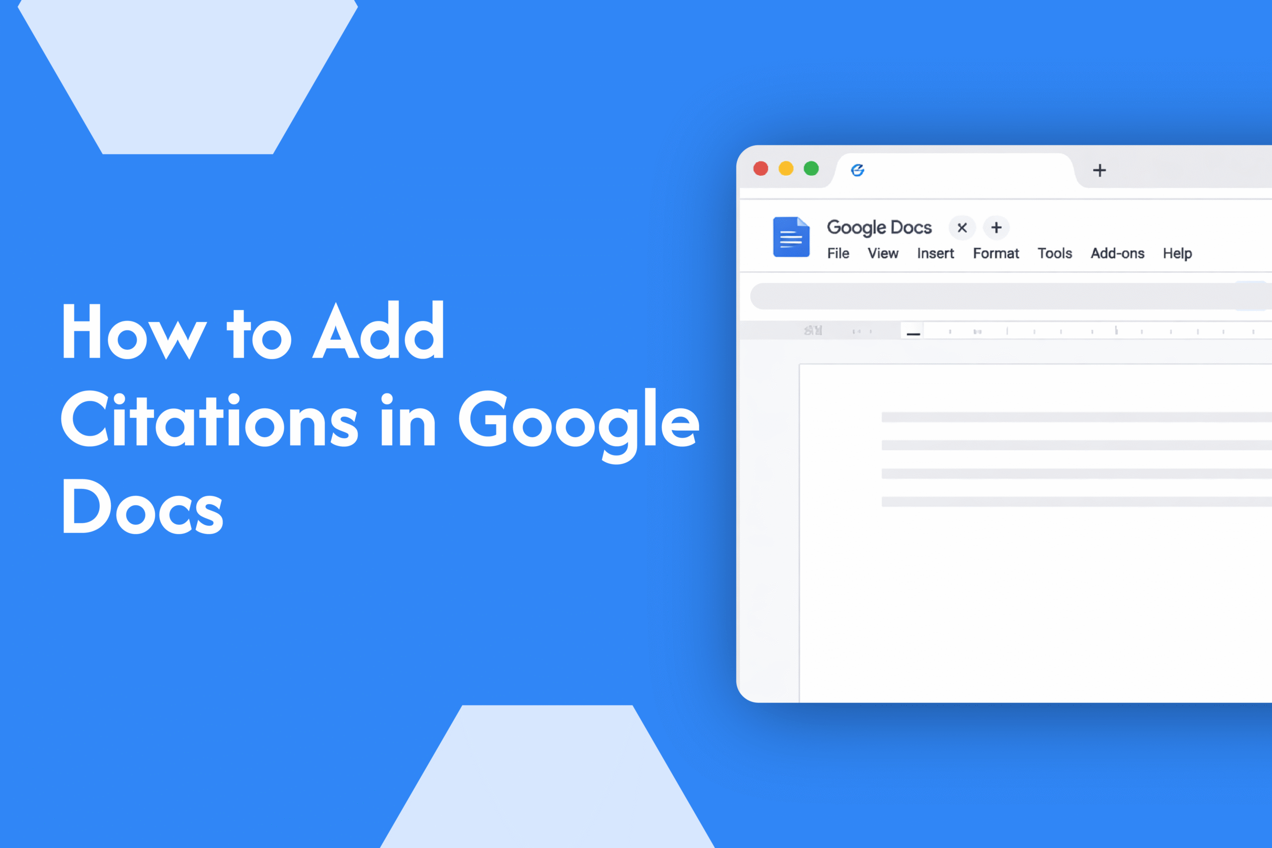 How to Add Citations in Google Docs