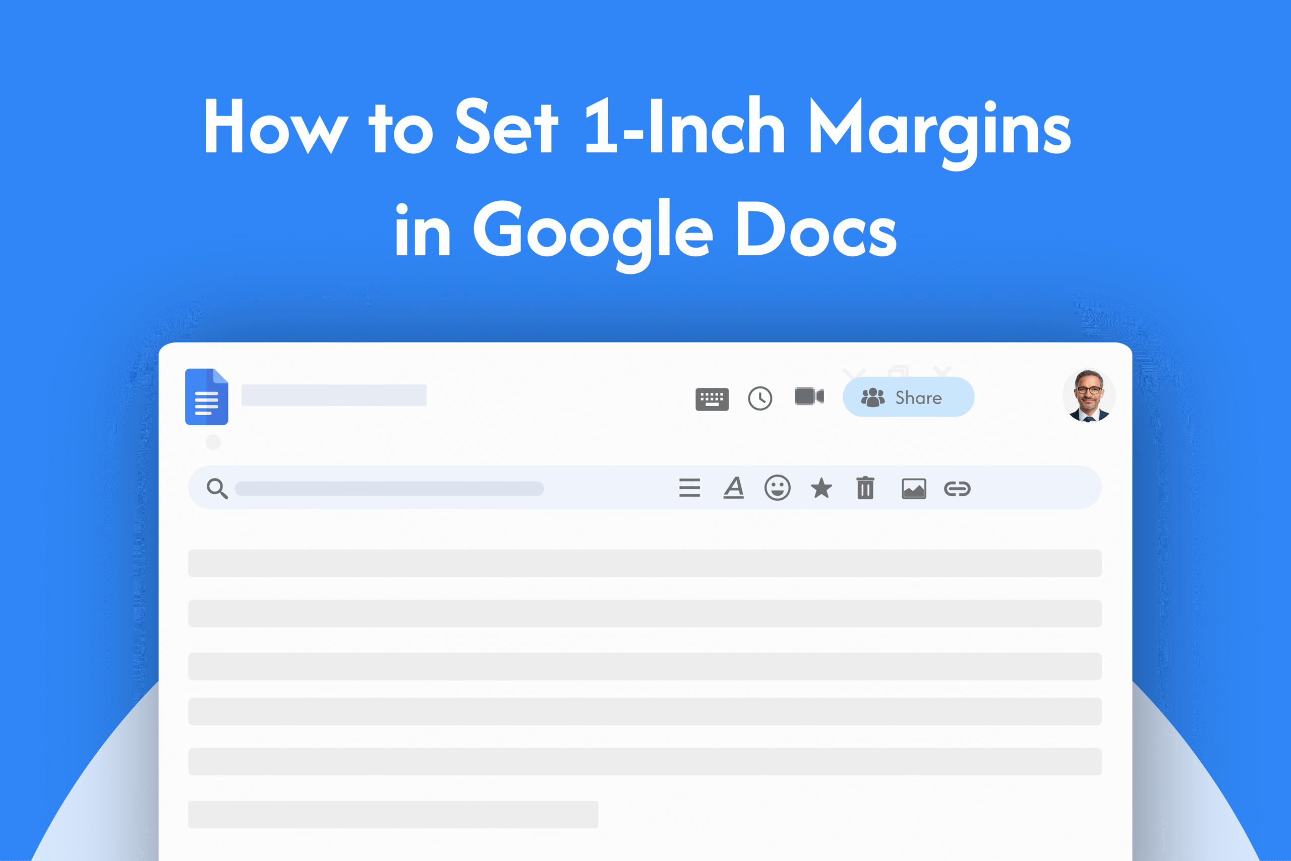 How to Set 1-Inch Margins in Google Docs