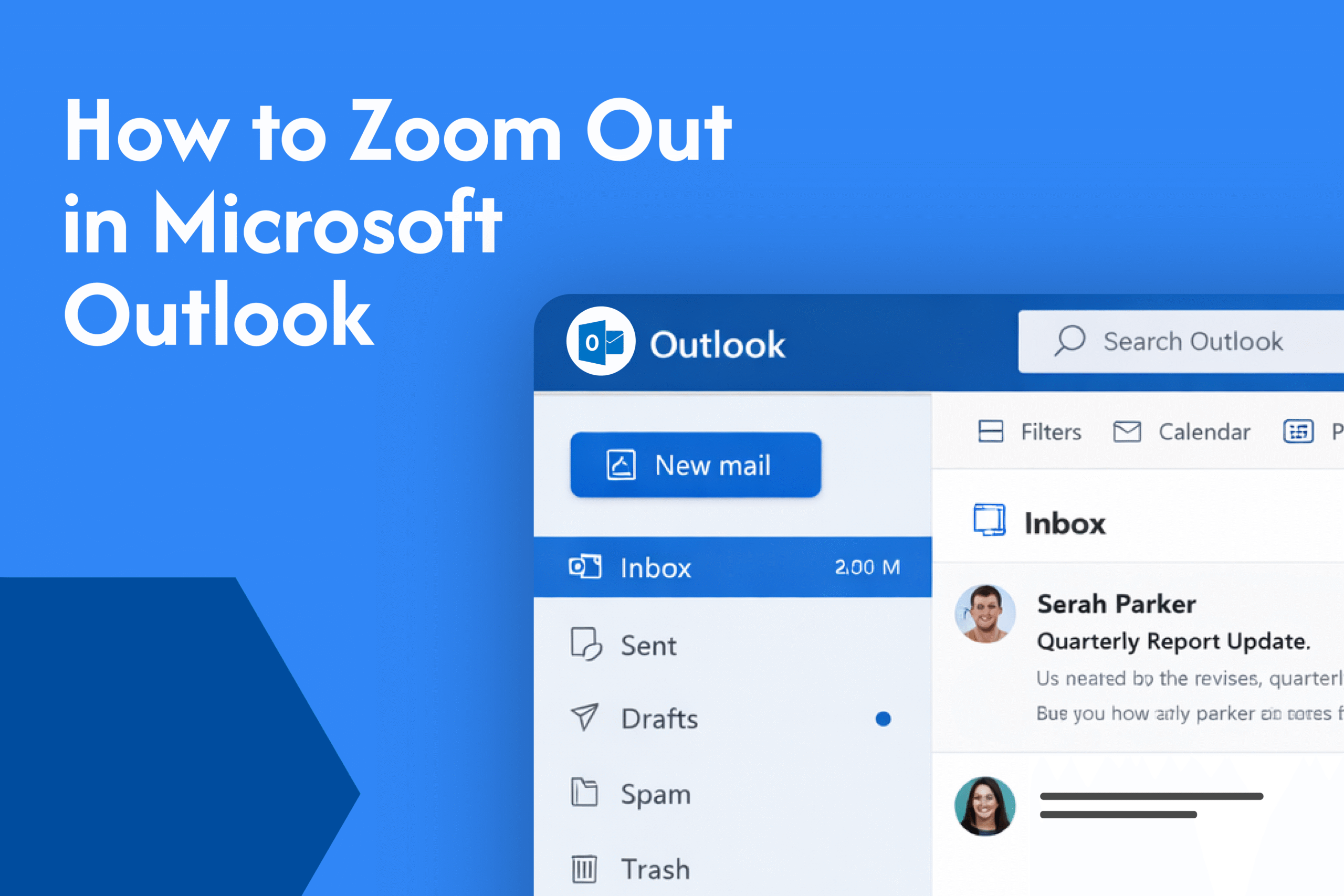 How to Zoom Out in Outlook