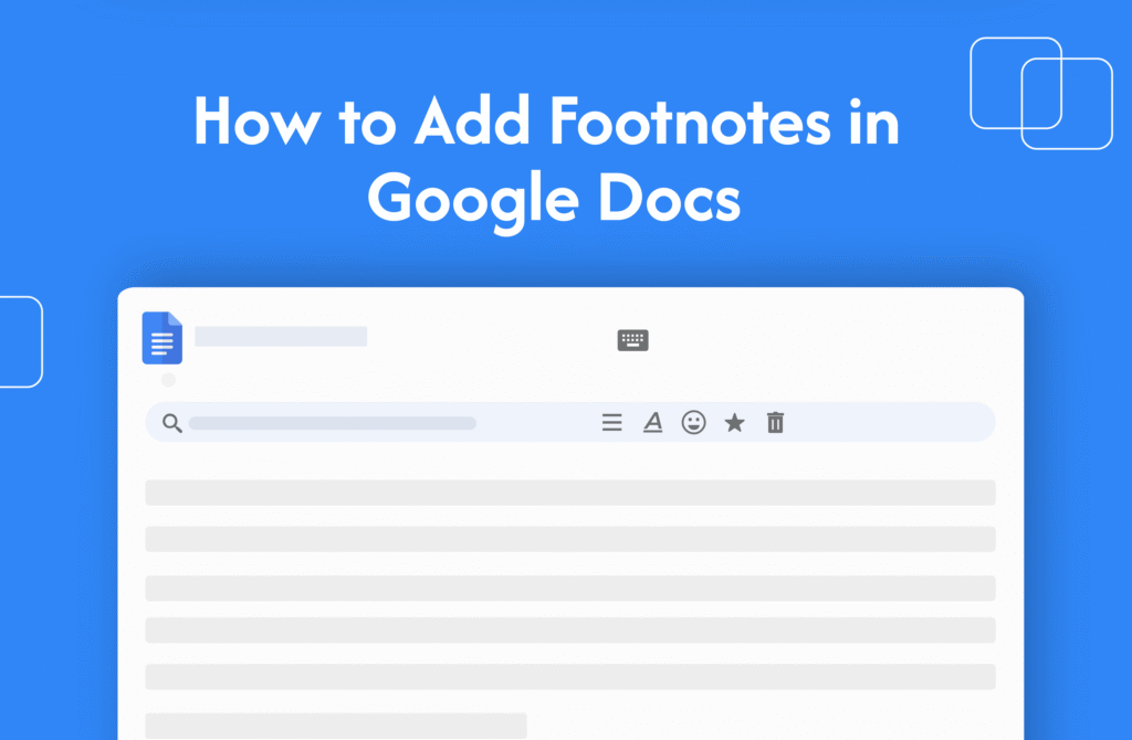 How to Add Footnotes in Google Docs