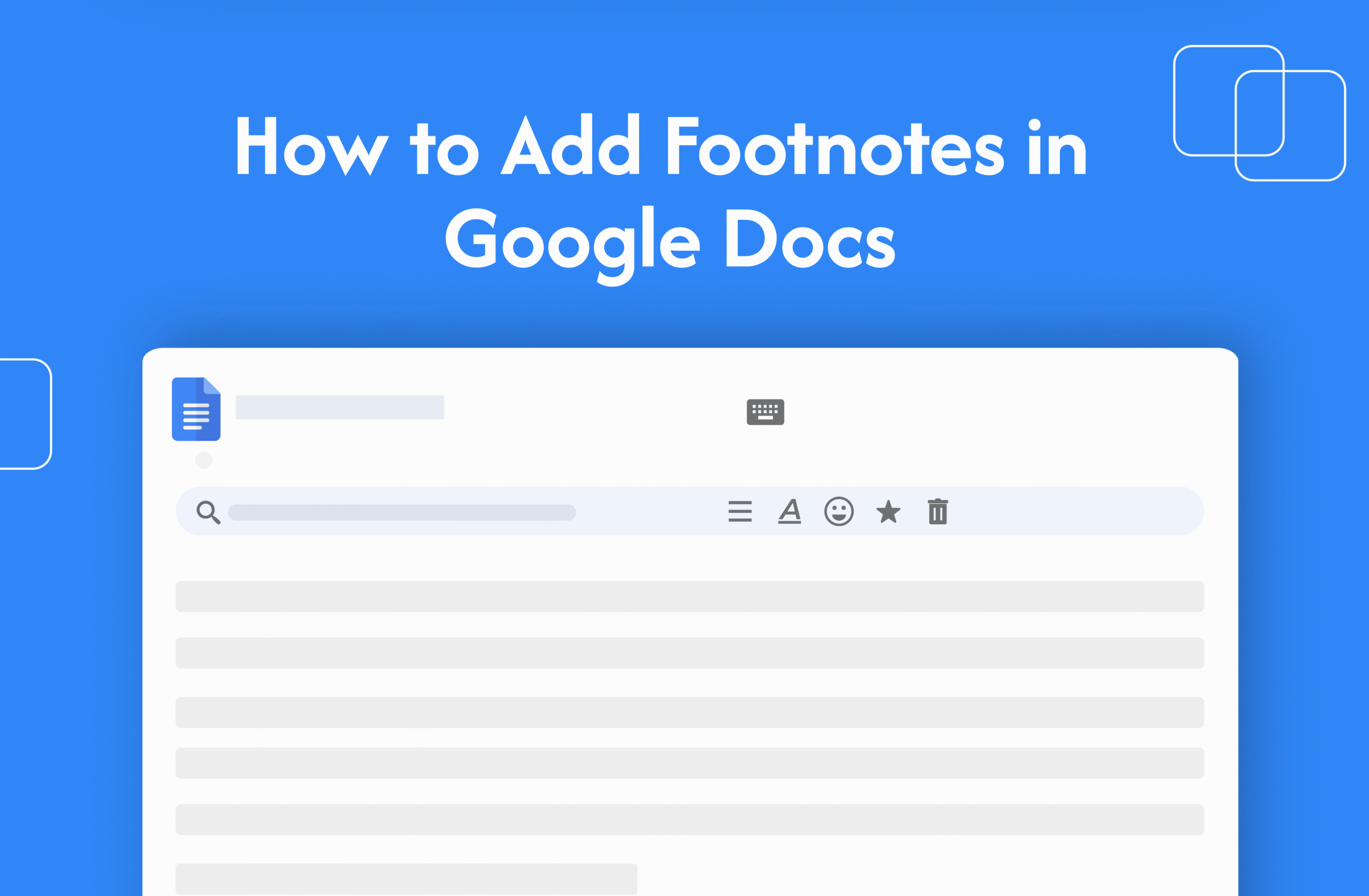 How to Add Footnotes in Google Docs