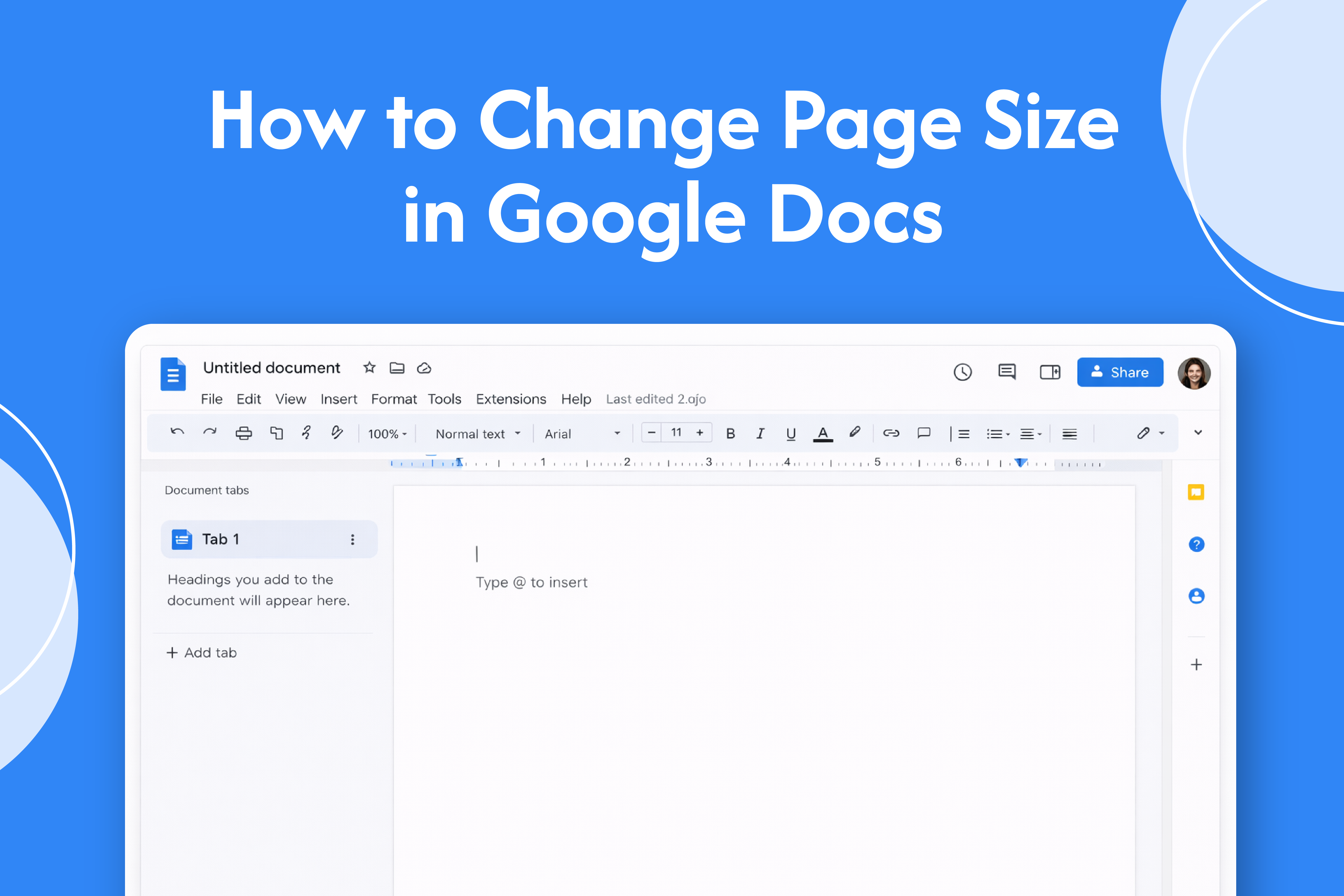 How to Change Page Size in Google Docs