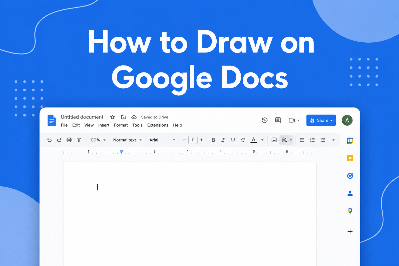 How to Draw on Google Docs